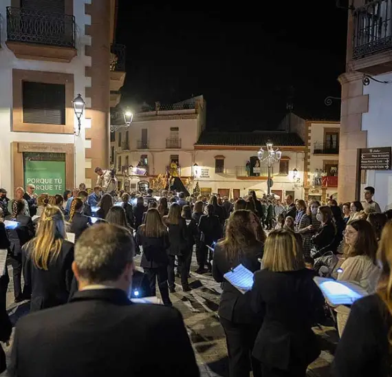 Banda de Música de Montoro en 1981 tras la refundación de la Asociación Músico-Cultural Juan Mohedo