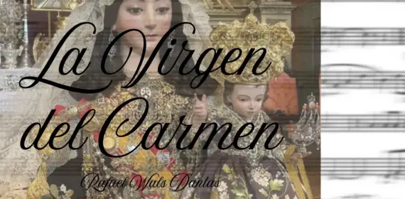 Imagen del repertorio “La Virgen del Carmen” interpretado por la Banda de Música Juan Mohedo