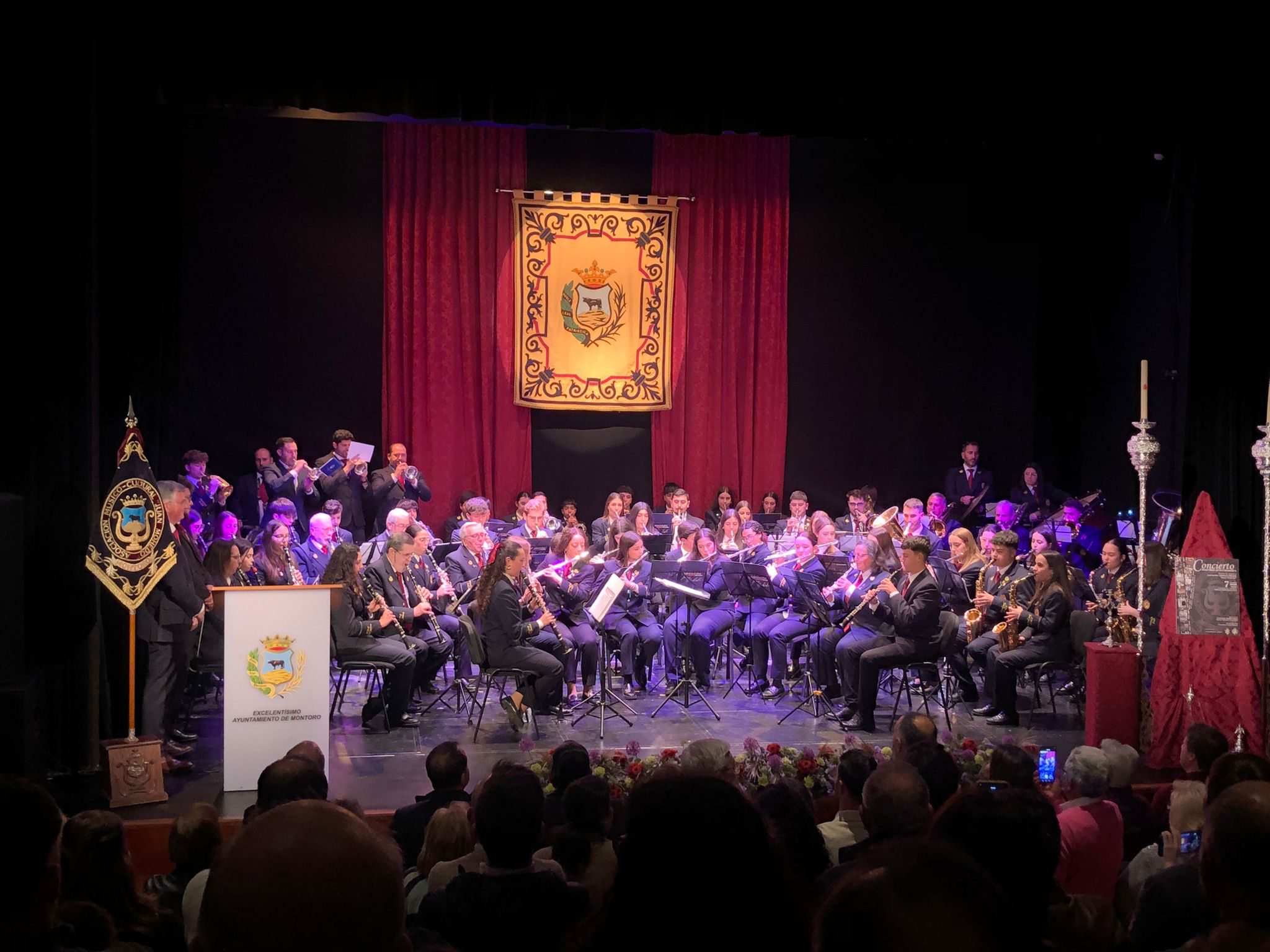 Banda de Música Juan Mohedo en el Concierto de Marchas Procesionales 2026, 45 aniversario